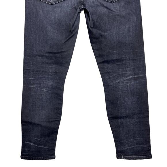 R13 Biker Boy Jeans SIZE 29 WAIST 32 x 26 Stardust Black Distressed Soft Denim - Picture 13 of 15